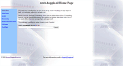 Desktop Screenshot of hoppie.nl